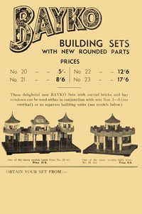 1938 20s series sets flier - front